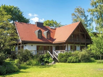 Hausansicht von Süden (mit KI