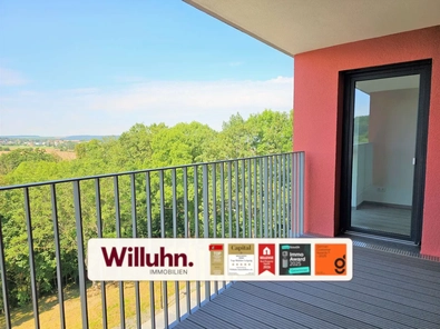 Großzügiger Balkon