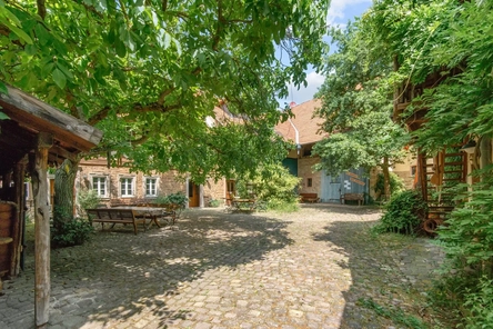 gemütlicher Innenhof