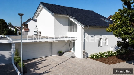 Modernes Einfamilienhaus
