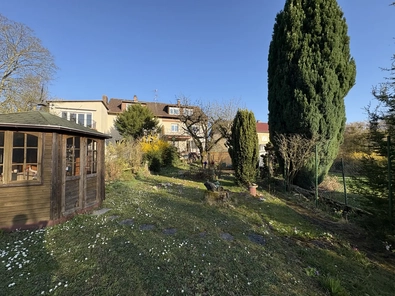 Blick aus dem Garten