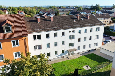 Blick zum Anwesen