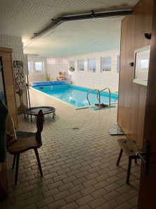 Blick zum Pool