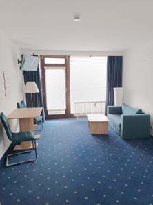 Apartment Sicht zum Balkon