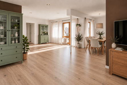Helle lichtdurchflutete Wohnung