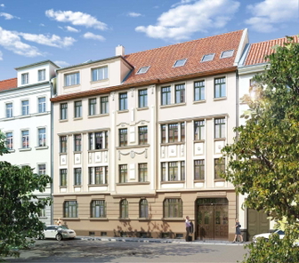 Visualisierung Vorderhaus