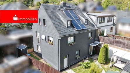 Ansicht der beiden Wohnhäuser