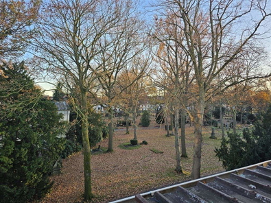 Blick vom Balkon