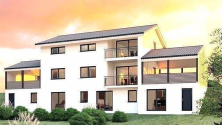 Neubau 4-Familienhaus in Bad Bocklet KfW 55