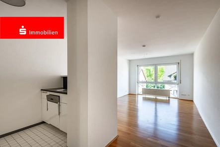 Offene Küche und Wohnzimmer