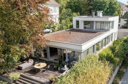Moderne Architektenvilla Außen