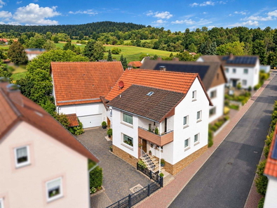 Blick auf die Immobilie