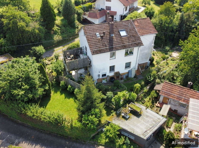 Rückansicht des Hauses