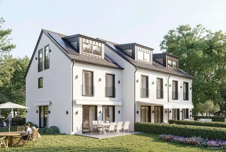 Süd-West-Ansicht Visualisierun
