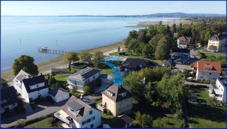 Lage zum Strandbad