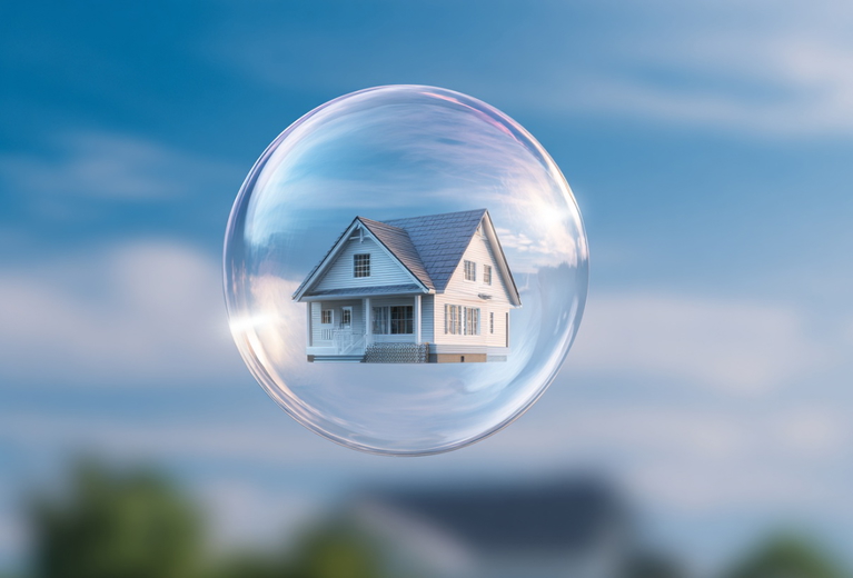 Immobilienblase: Wie entsteht sie und wann platzt sie?