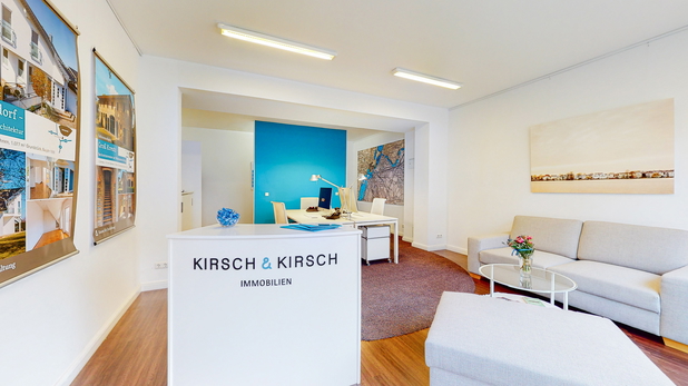 Büroräume der Immobilienfirma Kirsch & Kirsch