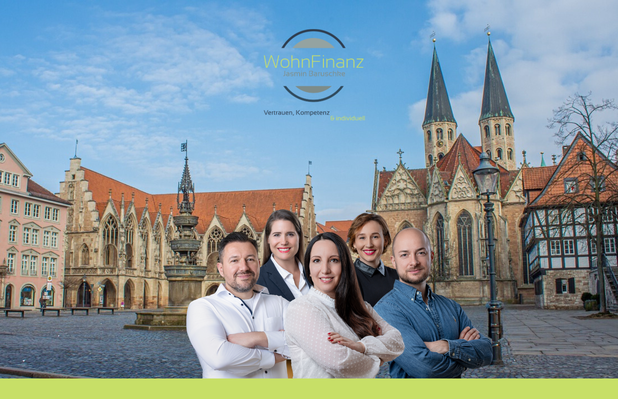 Teamfoto der WohnFinanz